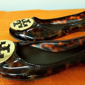 Tortoise jellies by Tory Burch. Like new! Reposhing. Never worn on receiving.